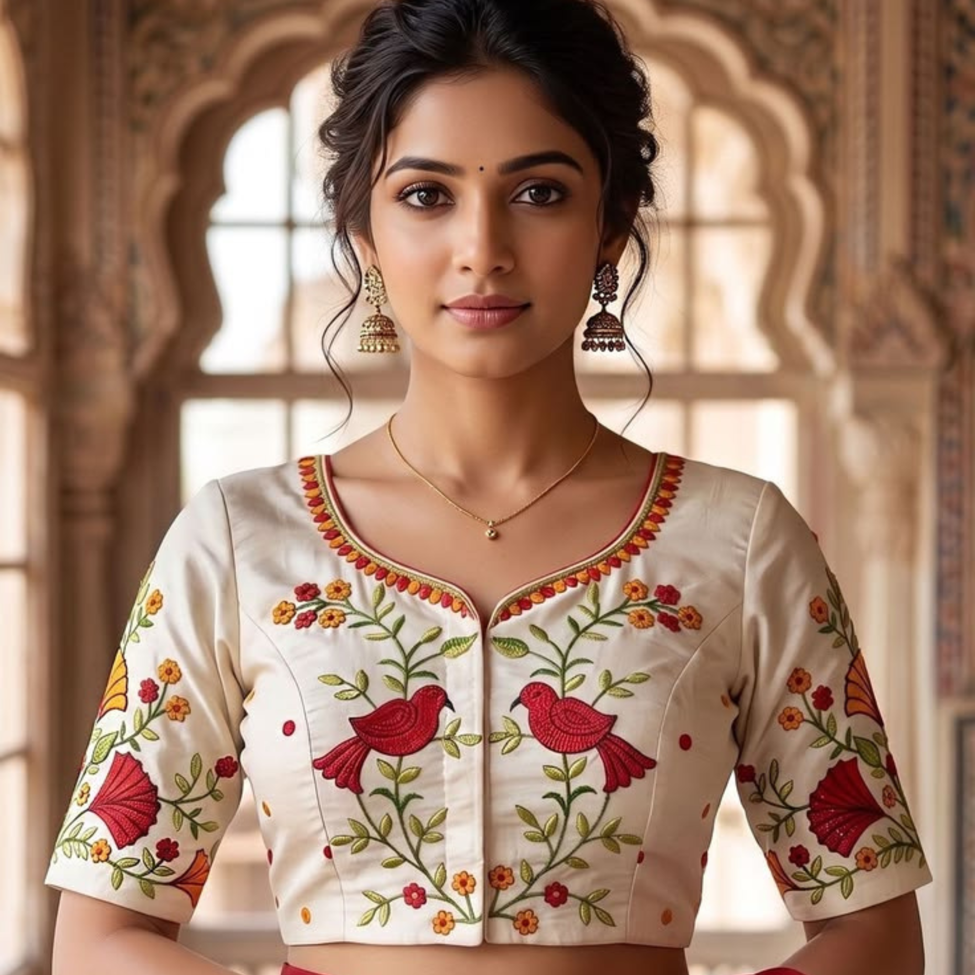 Embroidered Blouses